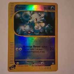 Pokemon Horsea Aquapolis 85/147 Reverse Holo 50HP Common 2002 TCG Card - Image 1