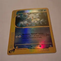 Pokemon Horsea Aquapolis 85/147 Reverse Holo 50HP Common 2002 TCG Card - Image 2
