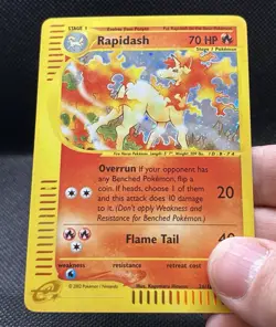 (NM) Rapidash #26/165 Holo Rare 2002 Expedition Vintage Pokemon Card - Image 2