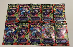 Pokemon Mega Evolution Phantasmal Flames 10 Booster Packs (100 Cards Total) - Image 1