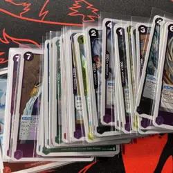 One Piece Card Rare Foil Lot (50x) OP01 - OP10 Mixed, All NM - Image 4
