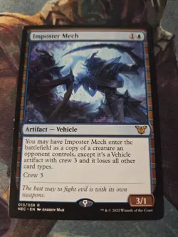 MTG - #13 Imposter Mech - Commander: Kamigawa: Neon Dynasty - Image 2