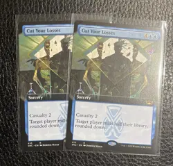 Cut Your Losses (Extended Art) Streets of New Capenna Regular x1 - Image 1