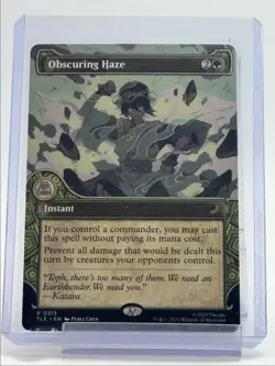 OBSCURING HAZE 2025 MTG AVATAR THE LAST AIRBENDER RARE Q4324 - Image 1
