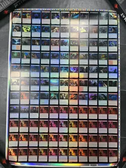 MTG Magic The Gathering Shadows Over Innistrad Foil Uncommons Uncut Sheet - Image 1