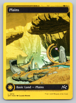 Plains First Place Foil 512- MTG Aetherdrift - Image 1