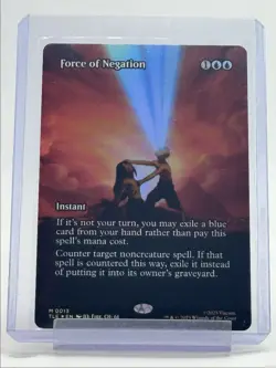 FORCE OF NEGATION 2025 MTG AVATAR THE LAST AIRBENDER MYTHIC RARE Q4324 - Image 1