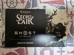 Ghost of Tsushima X Secret Lair Sealed Non Foil Magic the Gathering - Image 1