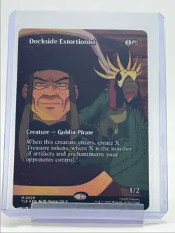 DOCKSIDE EXTORTIONIST 2025 MTG AVATAR THE LAST AIRBENDER MYTHIC RARE Q4324 - Image 1