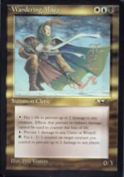 Wandering Mage - Alliances: #111, Magic: The Gathering Nm R158 - Image 1