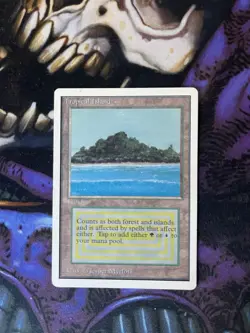 MTG Tropical Island UNLIMITED Edition MP Magic the Gathering - Image 1
