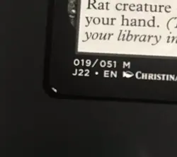 Ashcoat of the Shadow Swarm MTG Jumpstart 2022 Near Mint Condition - Image 2