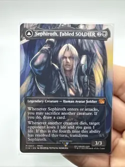 Sephiroth, Fabled SOLDIER (0317) (Borderless) Final Fantasy Regular - Image 2