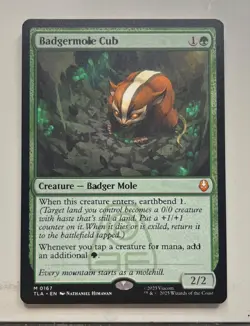 MTG Badgermole Cub Avatar: The Last Airbender Regular - Image 1