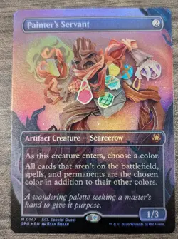 Painter's Servant (Borderless) Special Guests Foil NM - Image 1