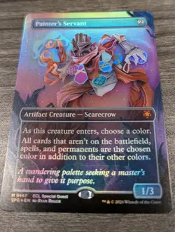 Painter's Servant (Borderless) Special Guests Foil NM - Image 2