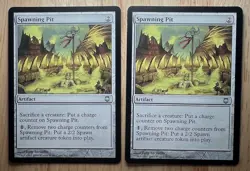 2X Spawning Pit MTG Darksteel Magic The Gathering - Image 1