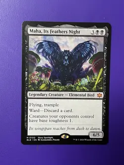MTG: Maha, Its Feathers Night - Bloomburrow - Mythic Rare - Magic NM - Image 1
