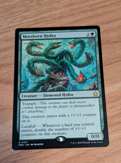 MTG Mossborn Hydra Foundations NM - Image 1