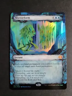Mirrorform (Showcase Foil) Mythic MTG Lorwyn Eclipsed - Image 1