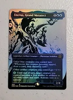 Unctus, Grand Metatect (Showcase) Phyrexia: All Will Be One Foil MTG - Image 1