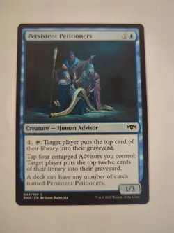 MTG Persistent Petitioners Ravnica Allegiance 044/259 Regular Common - Image 1