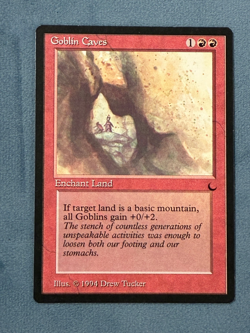 Goblin Caves, The Dark, Magic the Gathering MTG - Image 1