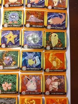 1999 Pokemon Stickers Artbox Lot of 50 - Image 4