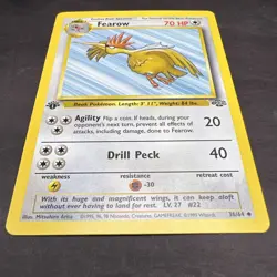 Pokemon 1st Edition Jungle Fearow 36/64 NS1 - Image 3