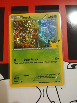 Treecko 3/25 PROMO McDonald's 25th Anniversary Holo Pokemon TCG - Image 1