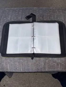 Ultra PRO Pokemon Pikachu 4 Pocket Zippered Card Binder Album w/ Strap - Image 3