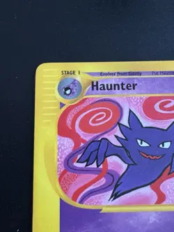 Pokemon TCG Expedition Base Set Haunter Card 80/165 Regular - Image 3