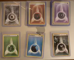 pokemon heartgold soulsilver Energy Cards Lot Of 14 - Image 1