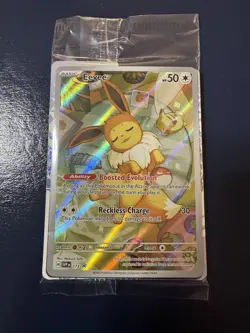 Pokemon Eevee TCG SVP Promo 173 Prismatic Evolutions Sealed - Image 1