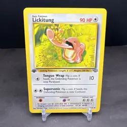 Pokemon 1st Edition Jungle Lickitung 38/64 NS1 - Image 1