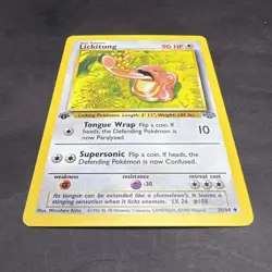 Pokemon 1st Edition Jungle Lickitung 38/64 NS1 - Image 3