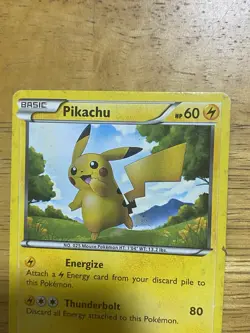 Pokemon TCG Pikachu Non Holo 115/114 Secret Rare Black&White (2011) - Image 1