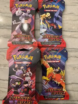 Pokemon Destined Rivals Sleeved Booster Pack LOT OF 16 New Sealed - Image 2