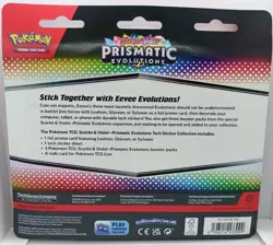 Pokemon Prismatic Evolutions Tech Sticker Collection Set In Lot Of 5 (15 Packs) - Image 4