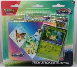 Pokemon Prismatic Evolutions Tech Sticker Collection Set In Lot Of 5 (15 Packs) - Image 5