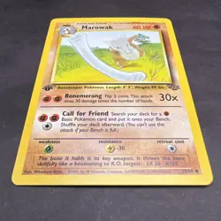 Pokemon 1st Edition Jungle Marowak 39/64 NS1 - Image 3