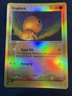 2003 Trapinch - 82/100 - Reverse Holo Sandstorm Pokemon TCG - Image 1
