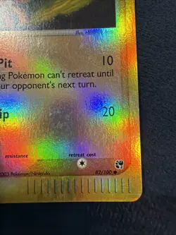 2003 Trapinch - 82/100 - Reverse Holo Sandstorm Pokemon TCG - Image 4