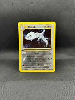 Steelix 15/111 Neo Genesis-1st Edition Holo Pokemon TCG - Image 1