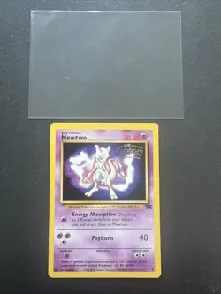 Mewtwo 3/53 (1999 Movie Promo) Wizards Black Star Promo WoTC Movie Stamped MP/HP - Image 1