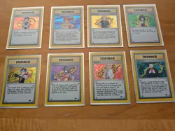 Pokemon WOTC Gym Heroes/Challenge Unlimited Lot - All 8 Trainer Holos! NM/LP - Image 2
