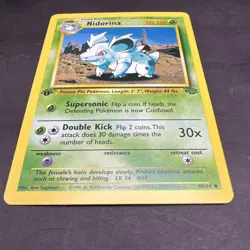 Pokemon 1st Edition Jungle Nidorina 40/64 NS1 - Image 3