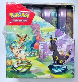 Pokemon TCG Scarlet & Violet Prismatic Evolutions Mini Tin Box Factory Sealed - Image 3