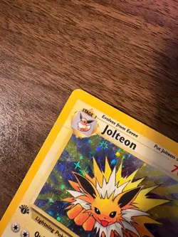Jolteon Holo 1st Edition 4/64 - Jungle Set (1999) - Pokemon WotC - Played - Image 2