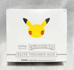 Pokemon Celebrations 25th Anniversary Elite Trainer Box ETB New Fast Shipping! - Image 1